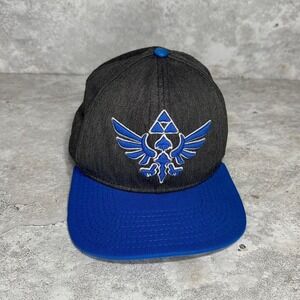 The Legend Of‎ Zelda The Legend of Zelda Snapback Cap Hylian Crest Logo Official